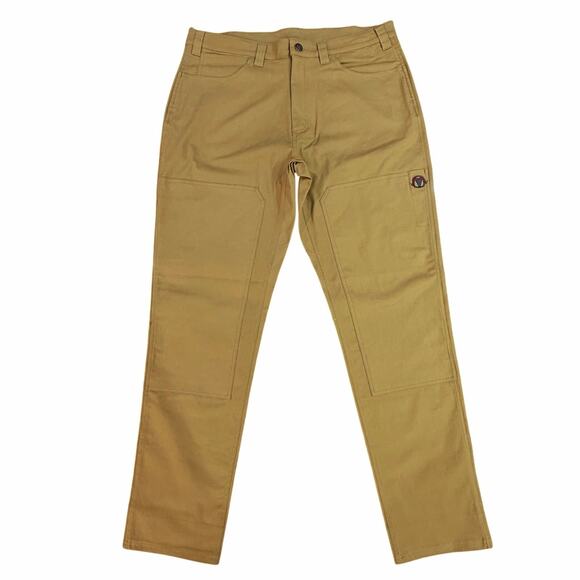 NEW Black Ovis 3D Field Pants Men’s SZ 34x30 Double Knee Canvas Utility Hunting